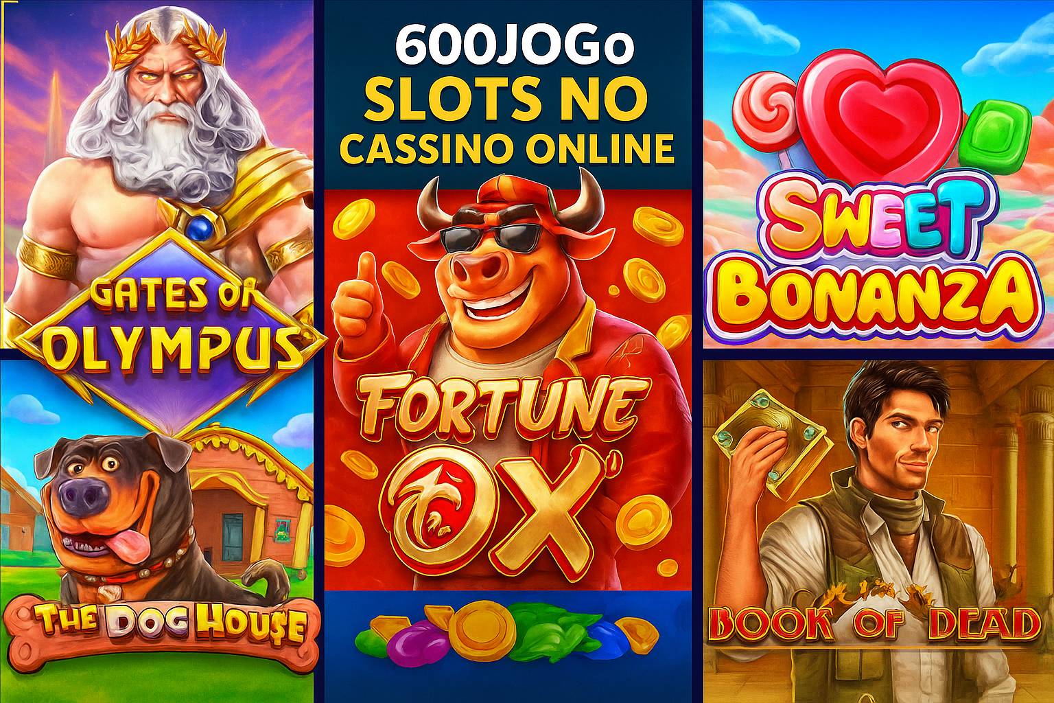 Jogos de Slot no Casino Online 600JOGo